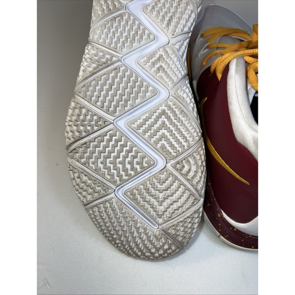 Nike ID 3 Kyrie Azurie Elizabeth Women Red Gold White Basketball Shoes Size 9.5 - Picture 9 of 16